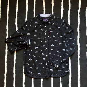 Mishka NYC Dinosaur Button Down